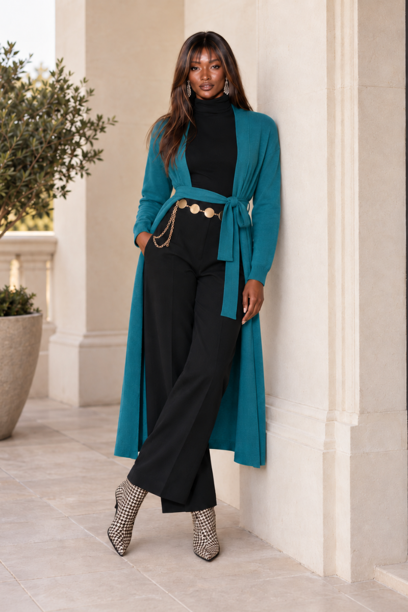 GREEN CARDIGAN